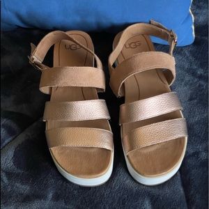 NWOT-  UGG Platform Sandals